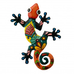 Small Painted Orange Gecko