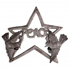 Small Star of Peace with 3D Doves