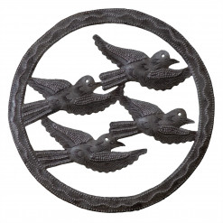 Tiny 4 Birds with Border