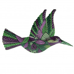 Painted Purple & Green Hummingbird