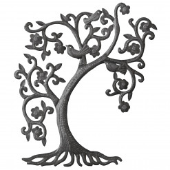 Filigree Tree with 3D Birds