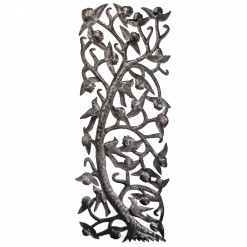 Vertical Tree with Birds