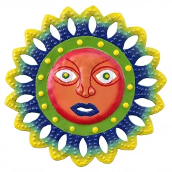 Painted Sun Face