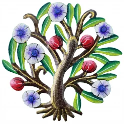 Painted Blooming Fruit Tree