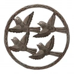 Small Four Birds w/ Border