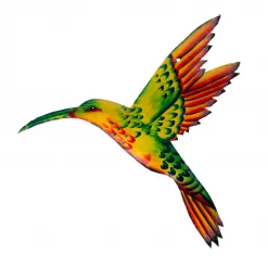 Painted Yellow & Green Hummingbird