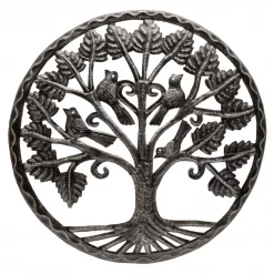 Mini Tree and 4 Birds with Border