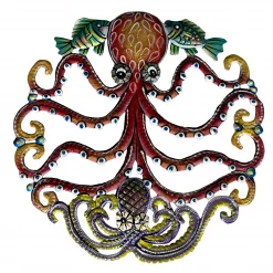 Painted Octopi and Fish