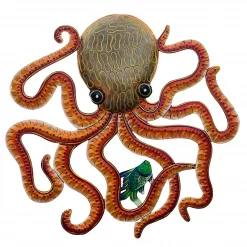 Painted Warm Feeding Octopus