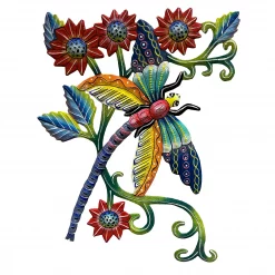 Painted Dragonfly in Blooms