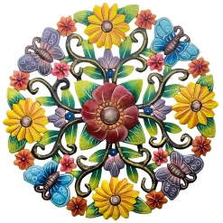 Medium Painted Floral Crown