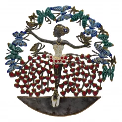 Painted Fluttering Heart Dancer