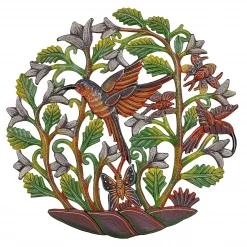 Medium Painted Hummingbirds, Butterfly and Moth