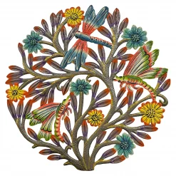 Small Painted Dragonflies in Flowers