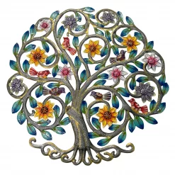 Large Painted Premium Birds and Blossums