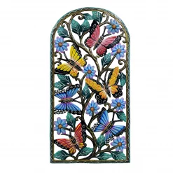 Painted Butterfly Garden Arch